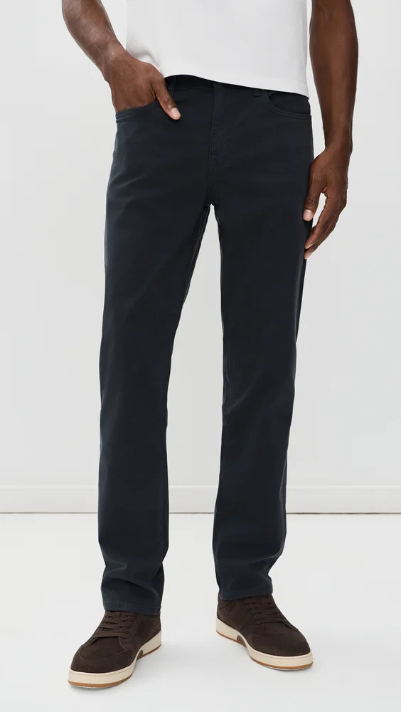 The Brixton Slim Straight Luxe Twill Pants (True Navy)