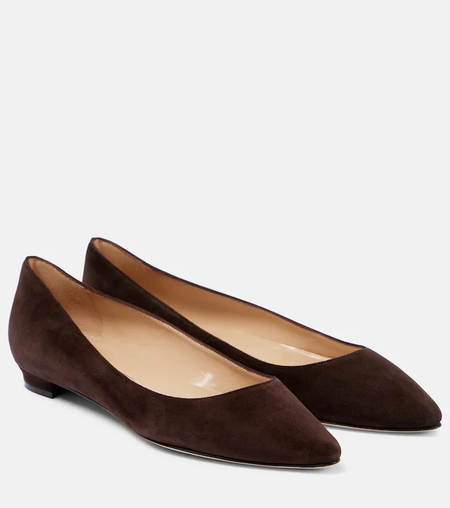 Lanza BB suede ballet flats