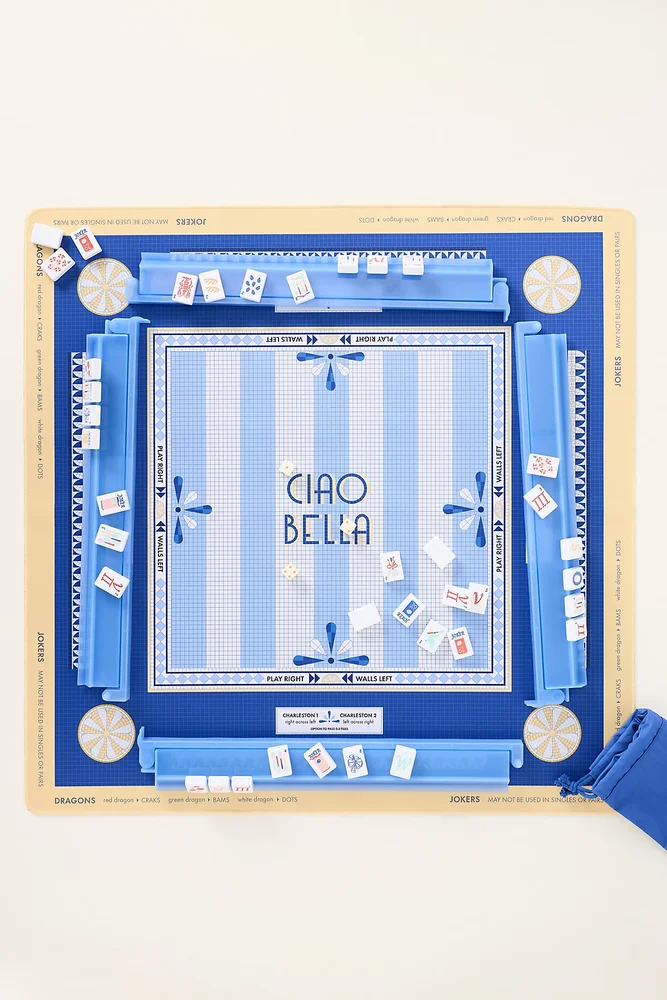 Bistro Tile Italia Mahjong Game Set