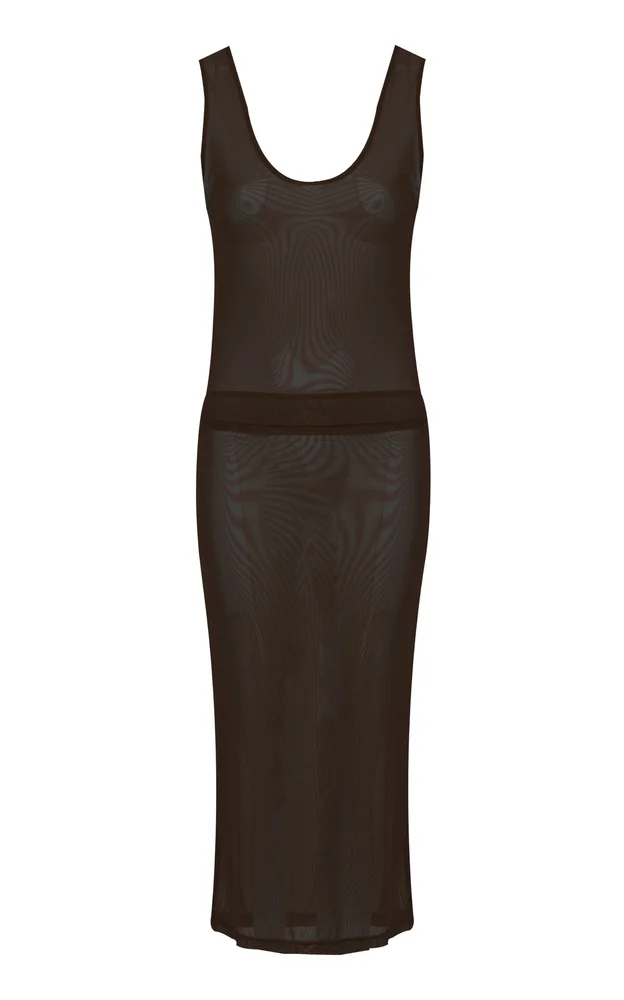 Exclusive Grazie Mesh Skirt Set