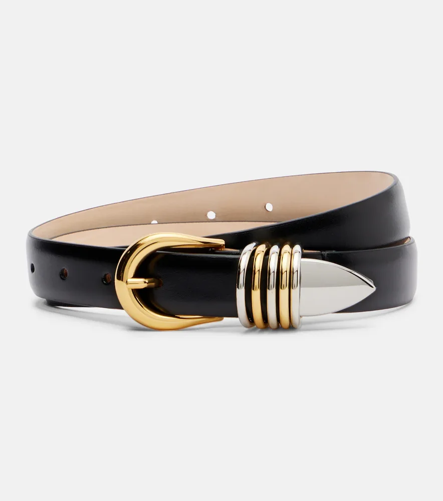 Hollyhock leather belt
