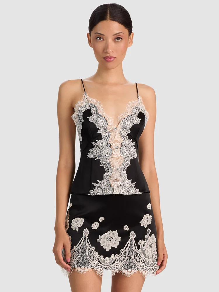 JULIETTA LACE SLIP TOP