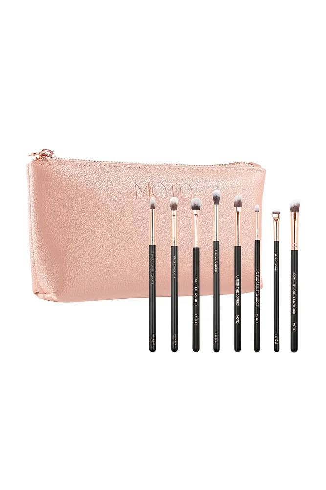 Lux Vegan Eye Makeup Brush Set