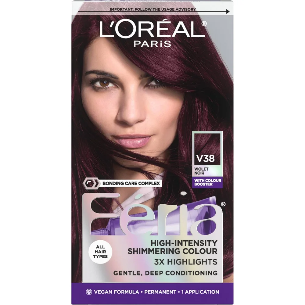 Feria Permanent Hair Color - Deep Violet