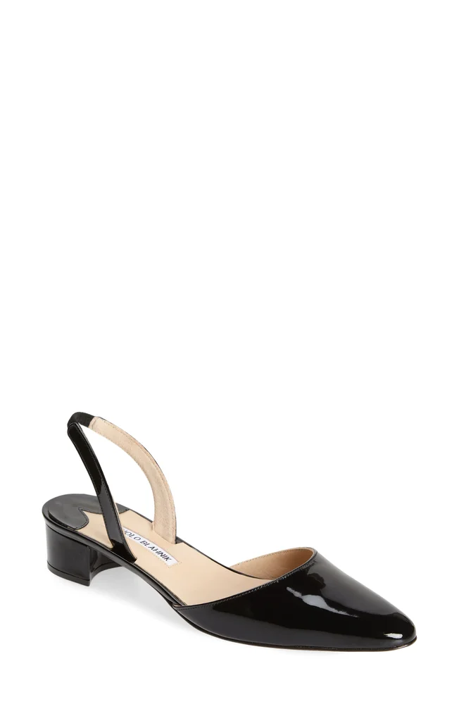 Aspro Block Heel Slingback Pump