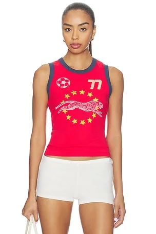 Team Cheetah Shrunken Tank Top