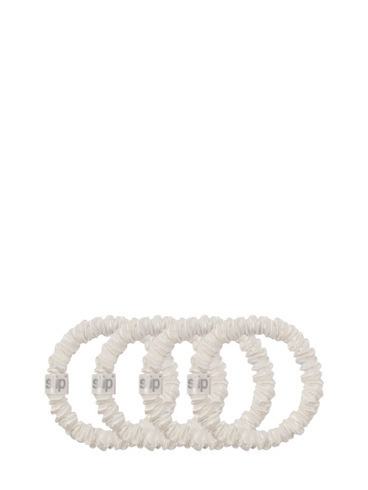 Pure Silk Skinny Scrunchies