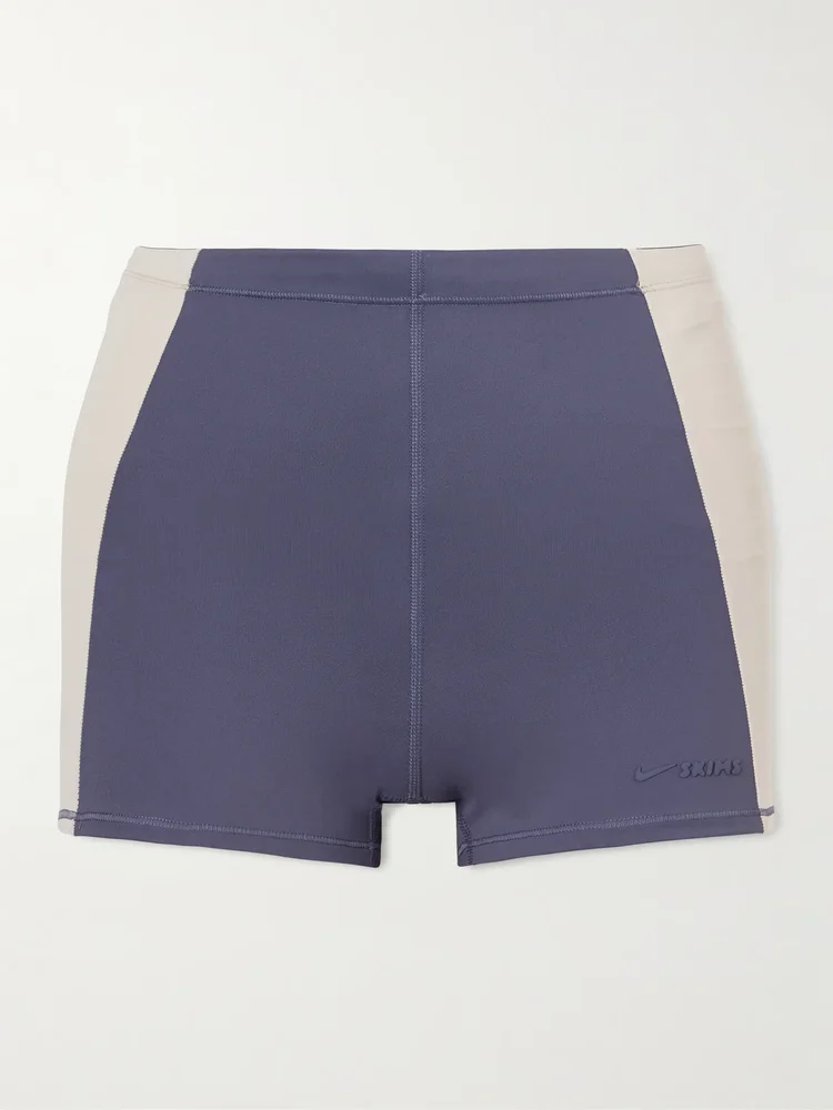 + Nike 2" Biker Shorts - Deep Royal and Stone
