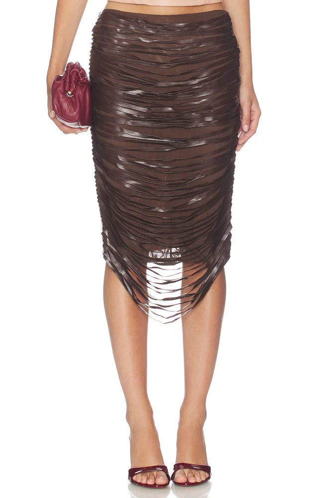 Long Lazer Skirt
