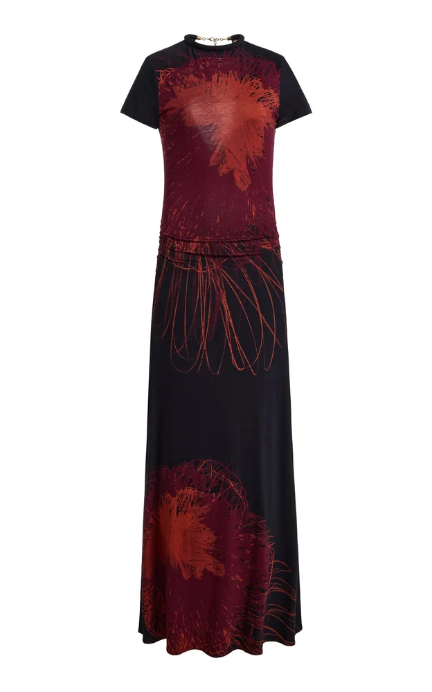 Exclusive Gabbice Jersey Maxi Dress