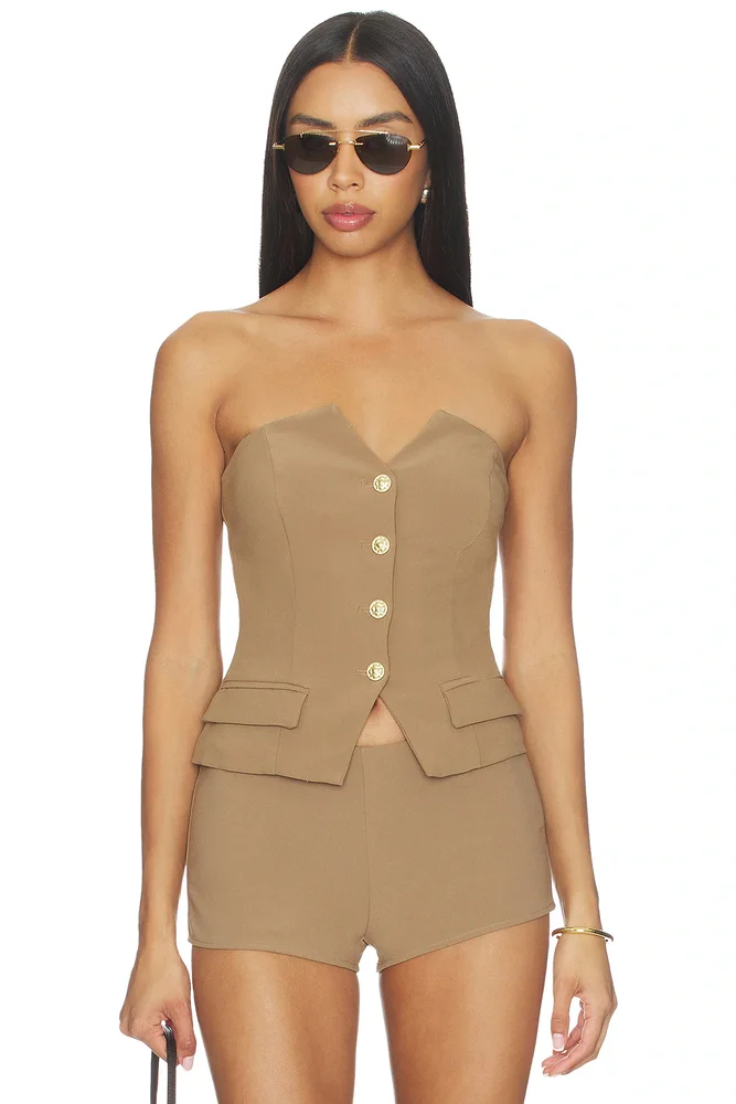 Twila Strapless Top