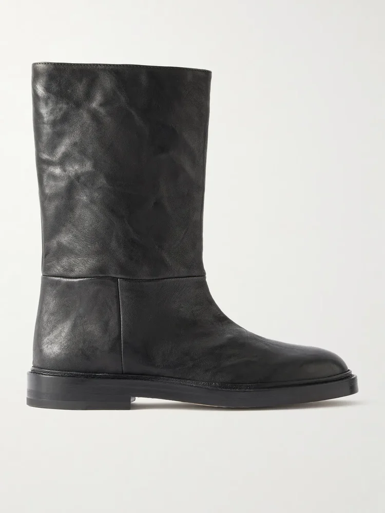 Model 60 leather ankle boots