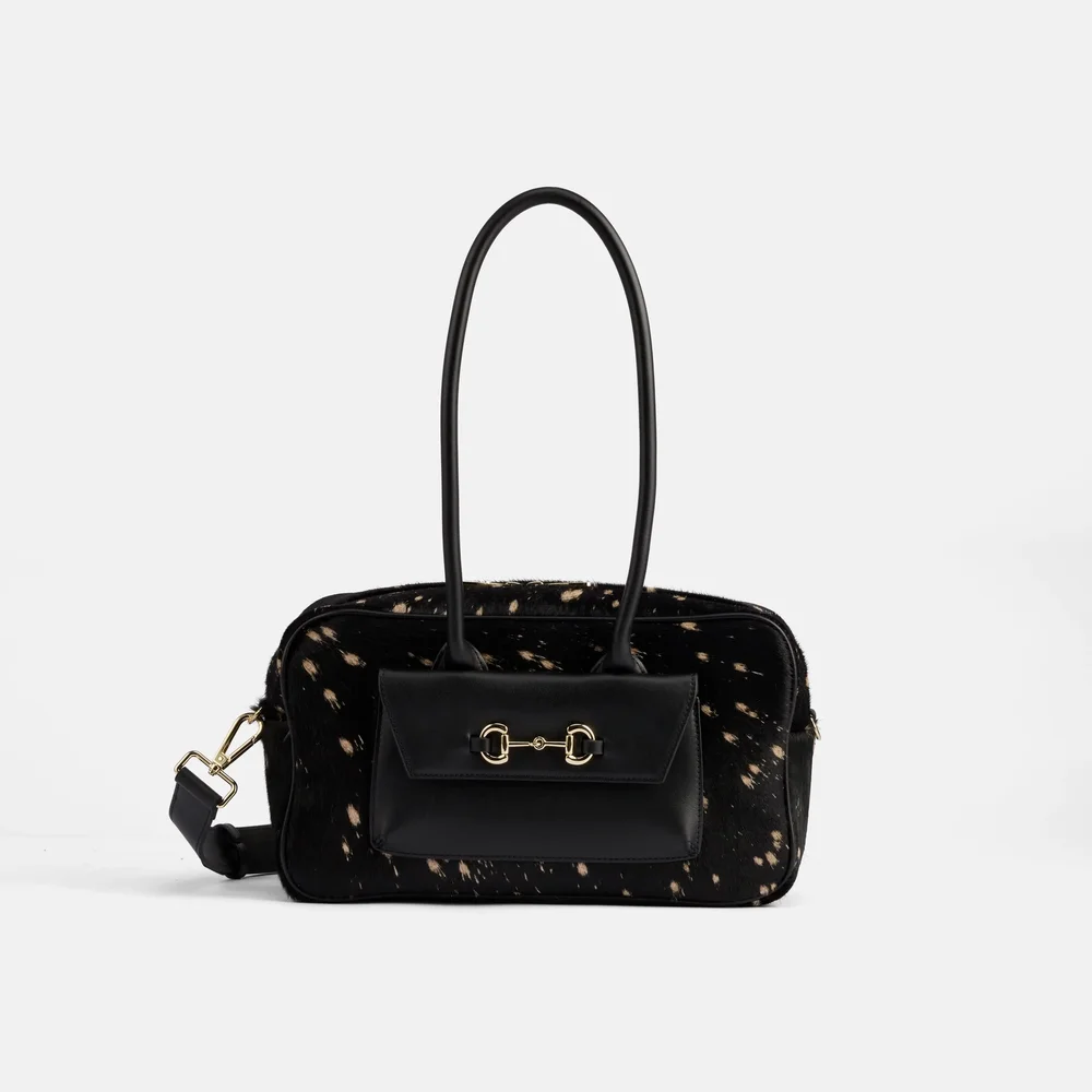 Serena Horsebit Shoulder Bag