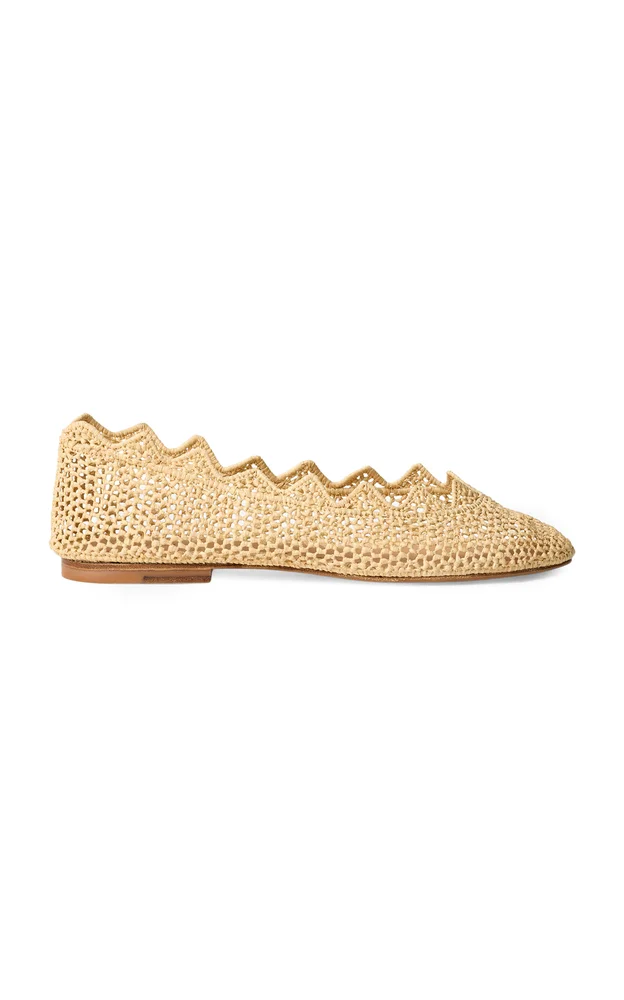 Harper Rafia Ballet Flats