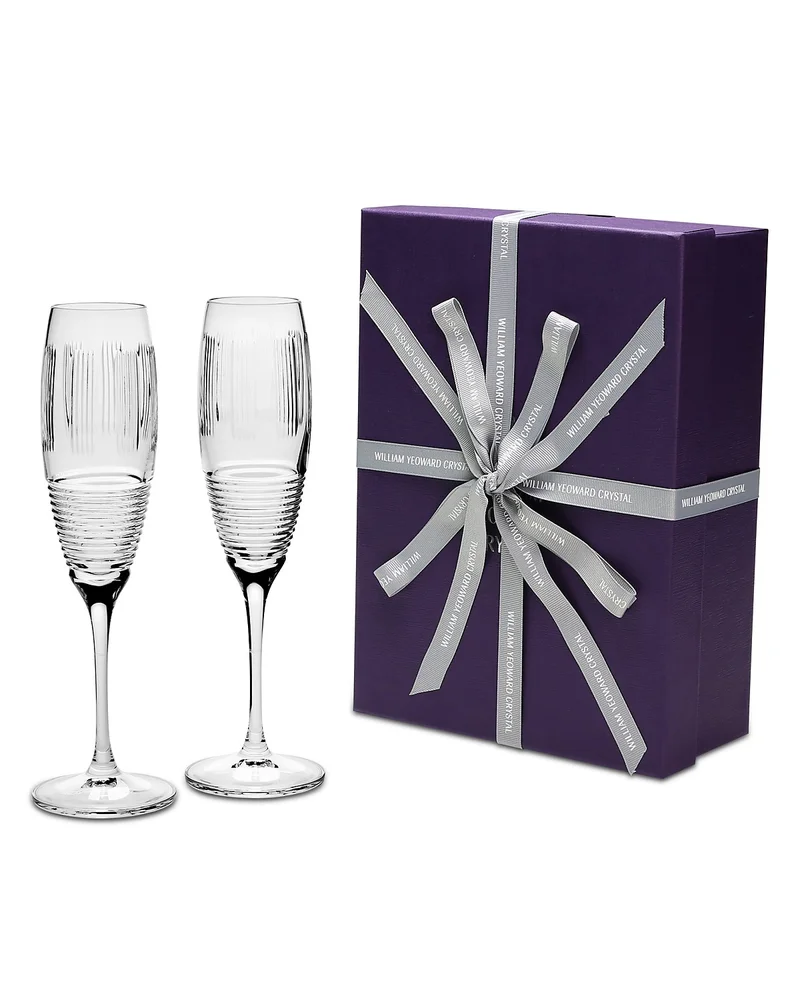 Zelda Champagne Flutes, Set of 2