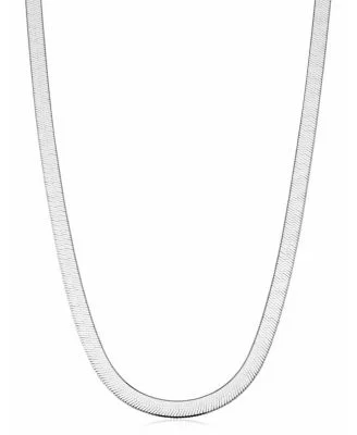 OradinaSterling Silver Mirage Herringbone Choker, 16"