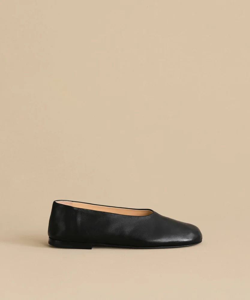 Leather Elodie Flat