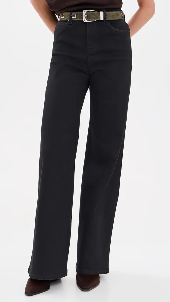 Taylor High Rise Wide Leg Jeans