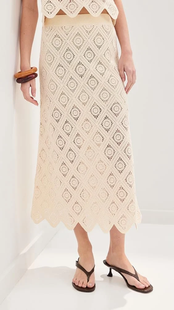 Ora Crochet Skirt