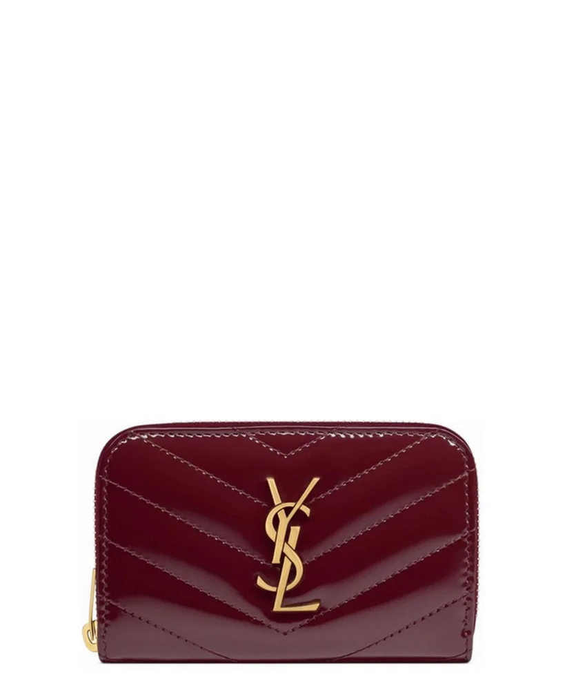Cassandre Matelassé Wallet in Patent Leather