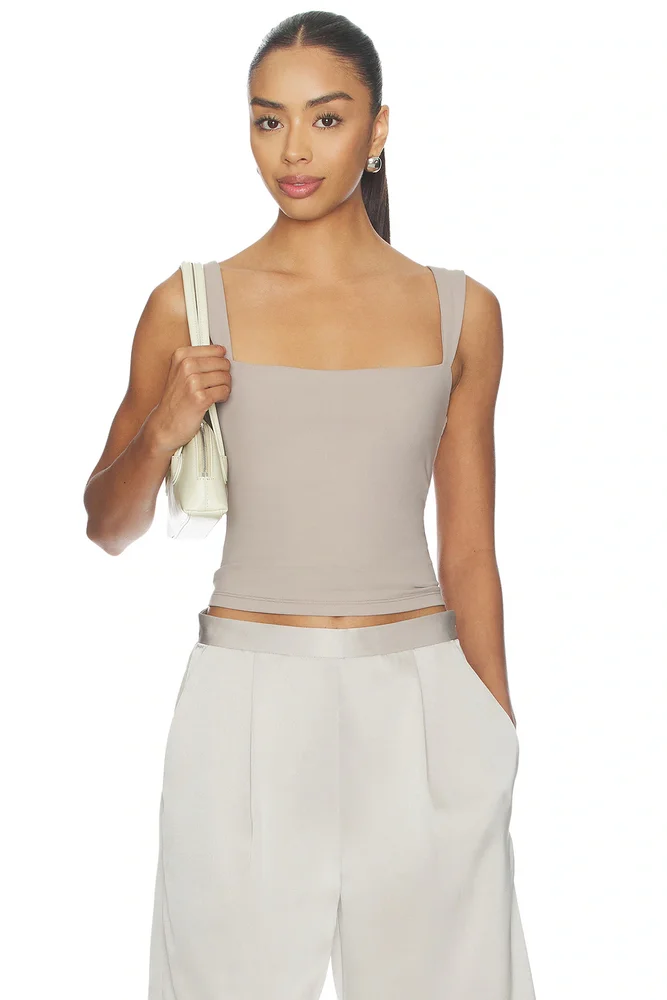 Wide Angle Strap Tank Top