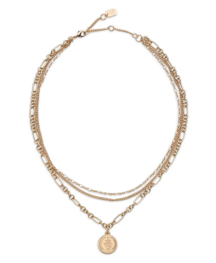 Multi-Strand Pendant Necklace, 18"