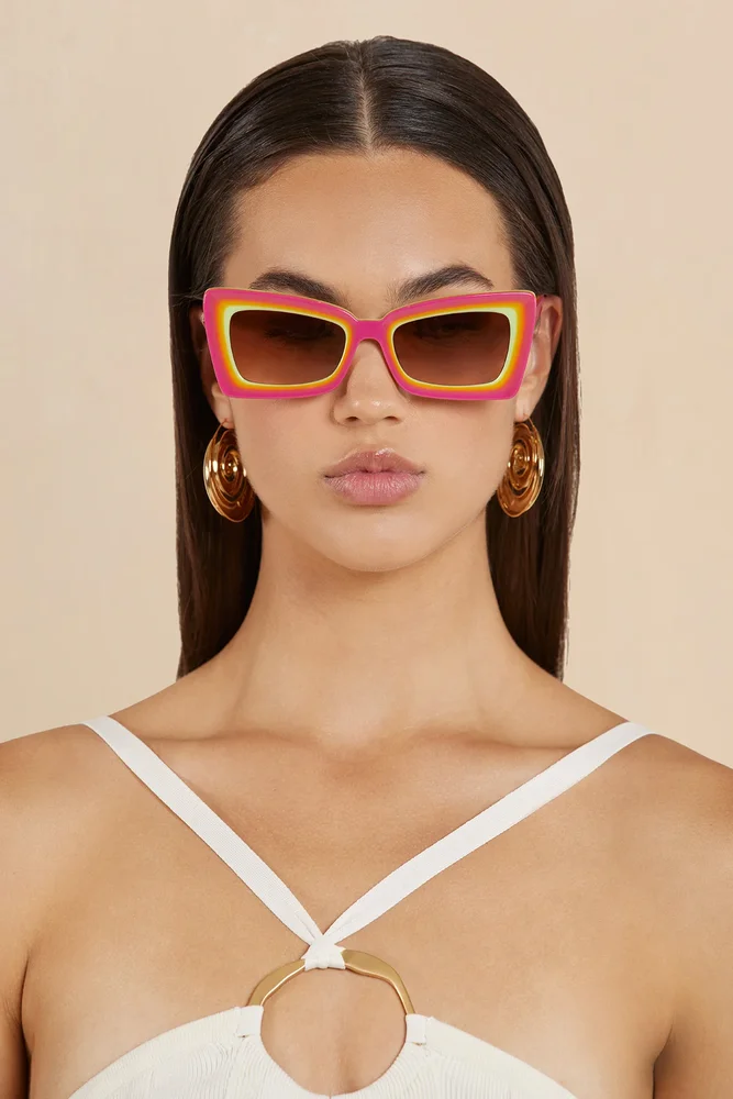 ZAZA SUNGLASSES - DRAGONFRUIT MULTI