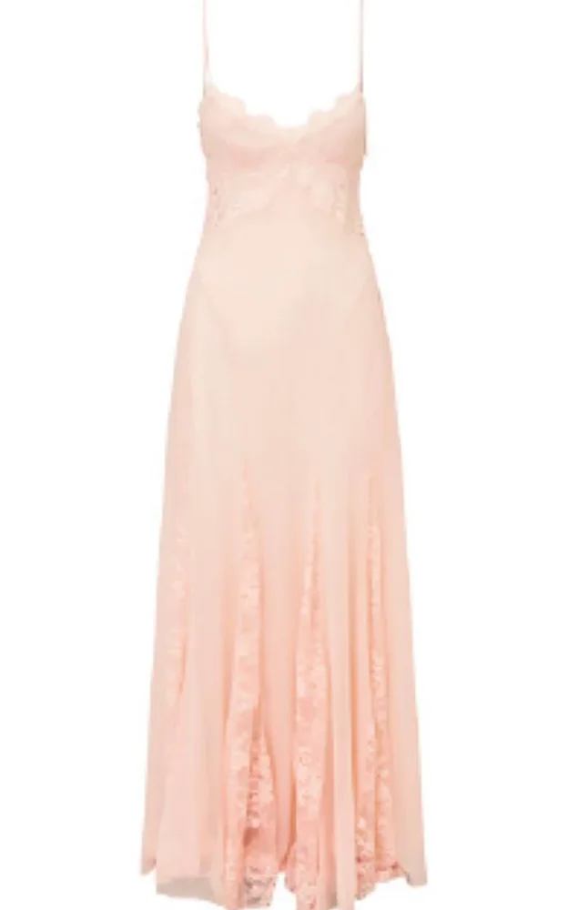 Lysoria Silk Maxi Dress