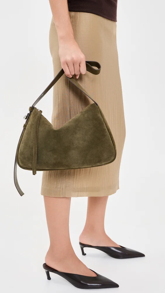 Romy Suede Shoulder Bag
