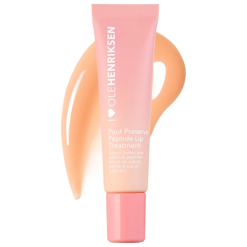Pout Preserve Hydrating Peptide Lip Treatment in Peach Glaze