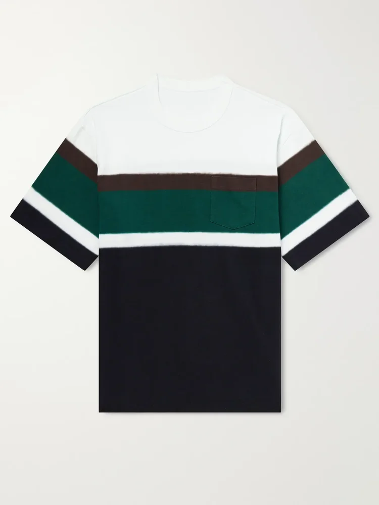 Chusen-Dyed Cotton-Jersey T-Shirt