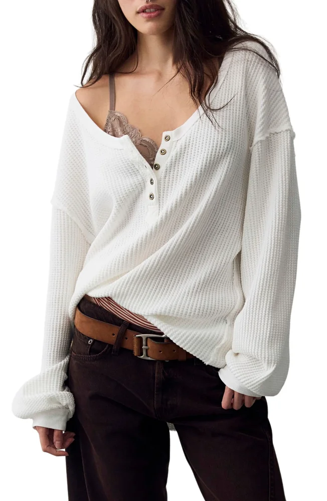 Montreal Henley Thermal Top