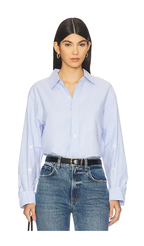 Off-White Blouse with Appliques