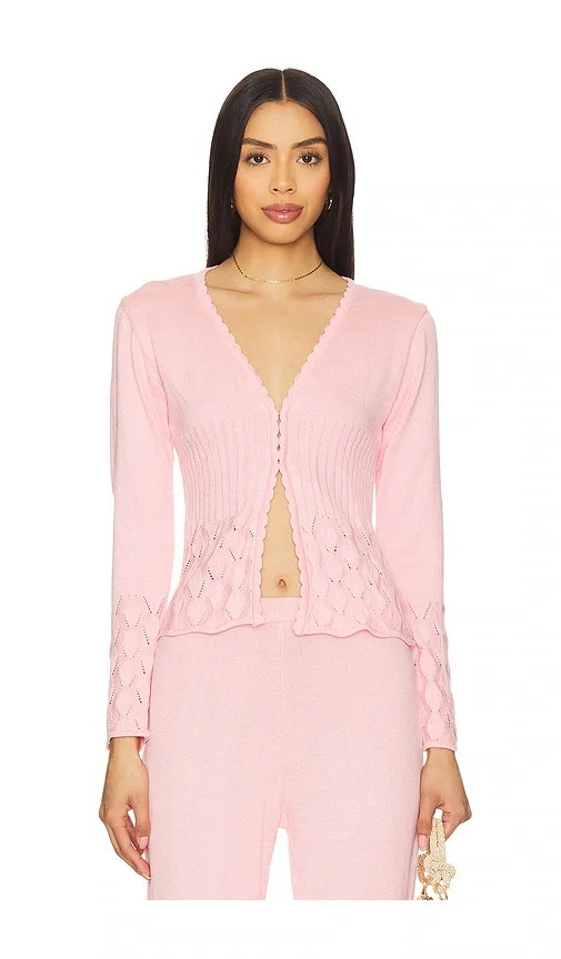 x REVOLVE Gia Cardigan Agua Bendita