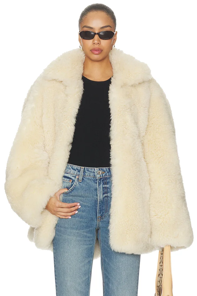 Maeve Shearling Jacket