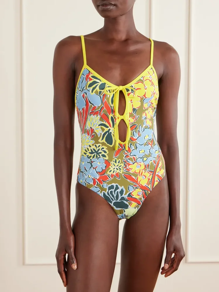 Solstice printed swimsuit