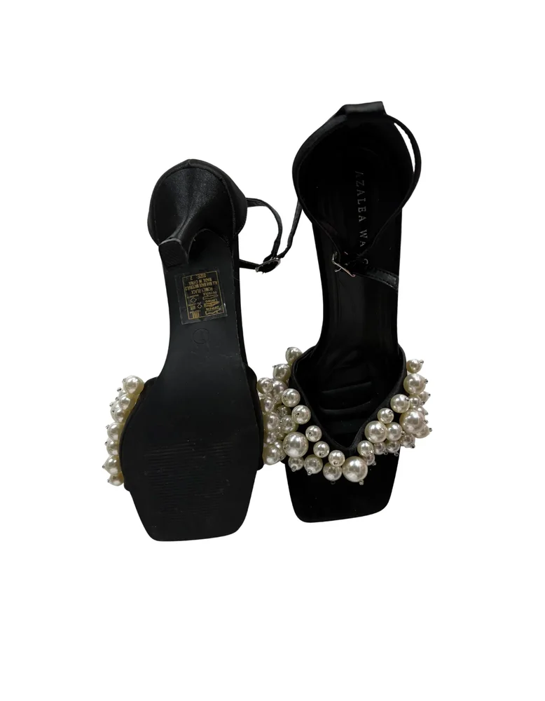 Azalea Wang - Black Stiletto Sandal - US7