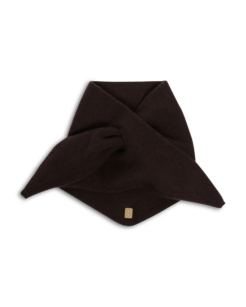 Shani Wool & Cashmere Collar Snood Scarf