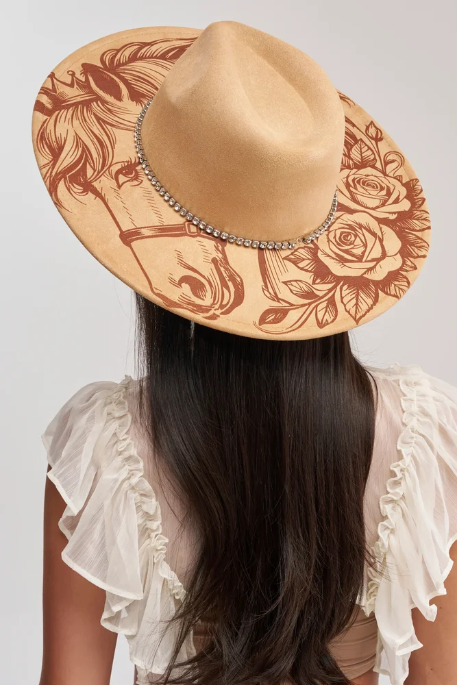 Letter Jacquard Knitted Hat