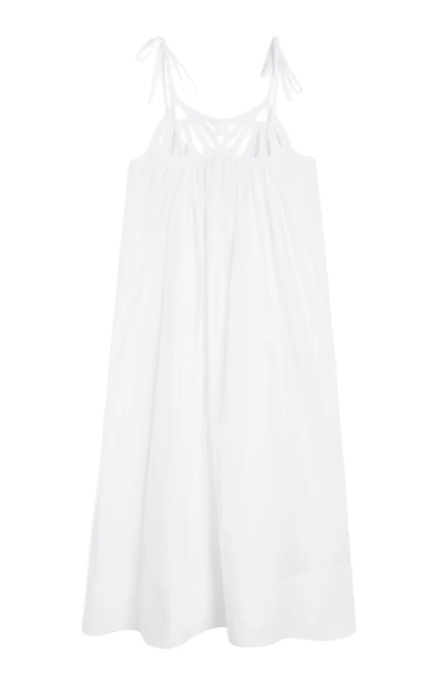Maluna Cotton Maxi Dress