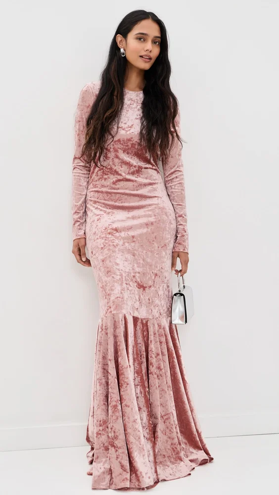Alexandra Velvet Gown