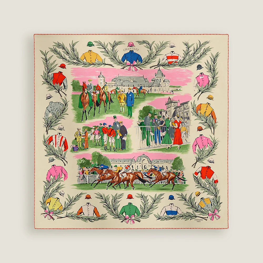 Champ de Courses a Chantilly Scarf 70