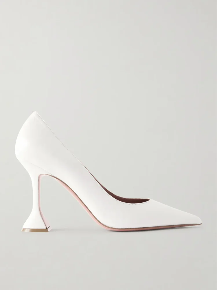 Ami leather pumps
