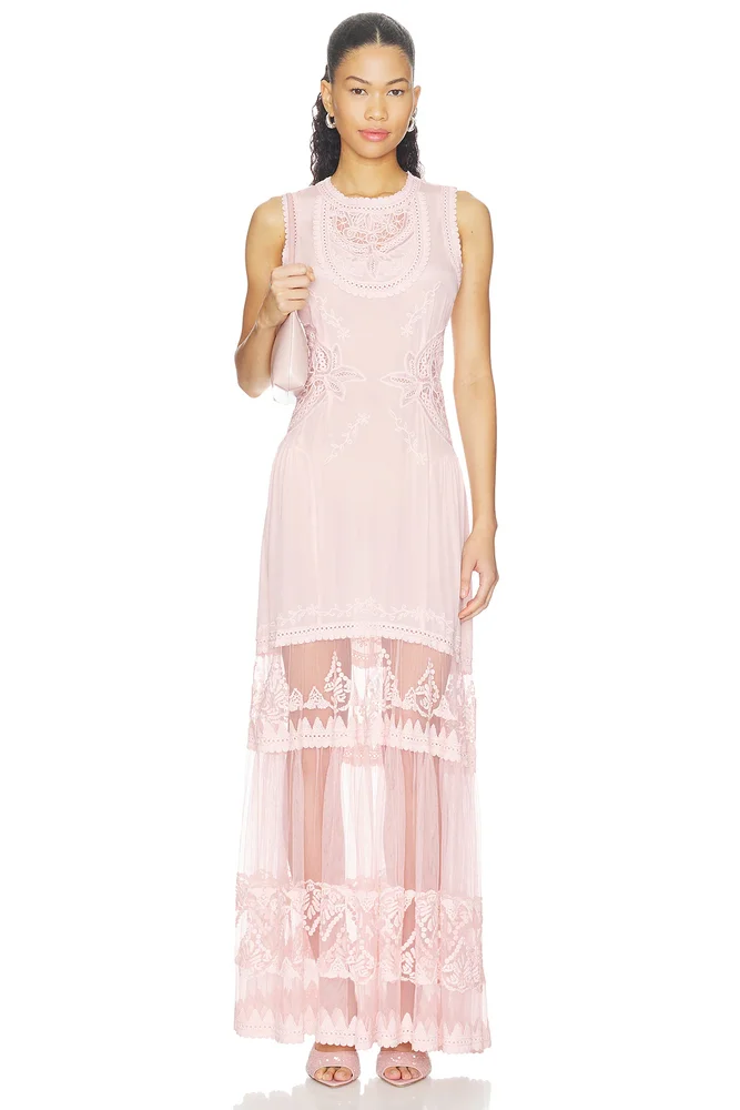 Florence Sleeveless Silk Dress