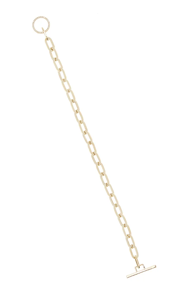 14K Gold Diamond Bracelet
