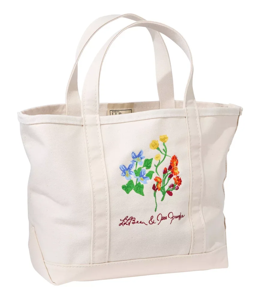 Boat and Tote, L.L.Bean and Jess Franks, Wildflowers