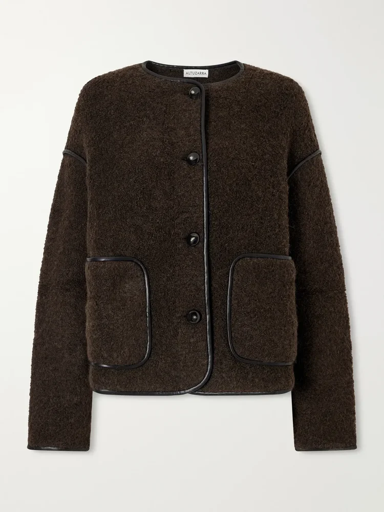 Irving alpaca-blend jacket