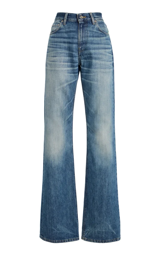 Flora Rigid High-Rise Flared Jeans