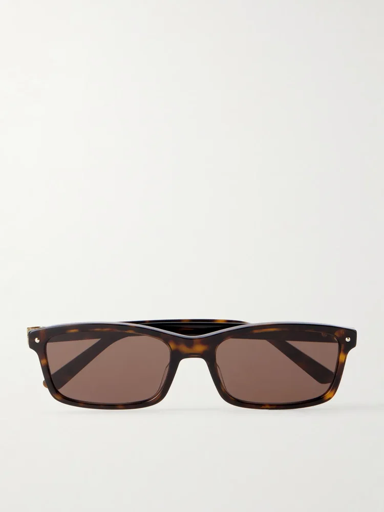 Petit CD S1I square-frame tortoiseshell acetate sunglasses