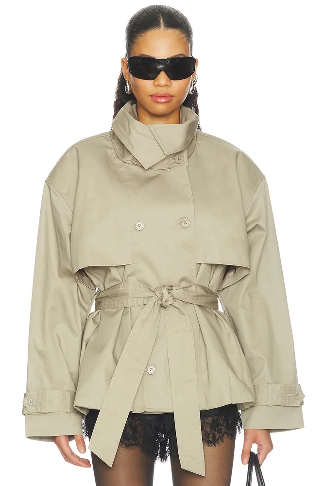 Short Trench Coat